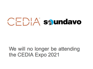 Soundavo Pulls Out of CEDIA Expo 2021