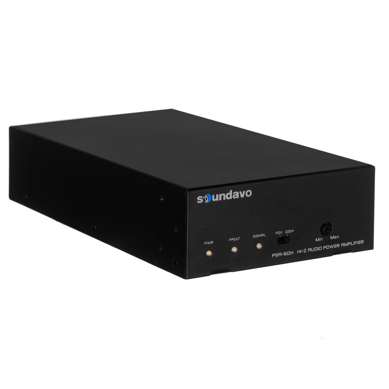 PSA-50H Single Channel 50W HI-Z 70/100V Audio Power Modular