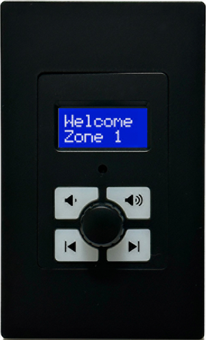 WS66i (KIT-Package) + 6 Black LCD Keypads / Whole-Home Audio Distribution Network Controller Matrix with Streamer & App Control