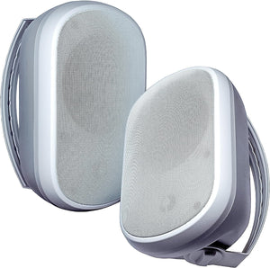 (Black Friday Sale) EC-650-WH indoor/outdoor weather-resistant speakers - White (pair)
