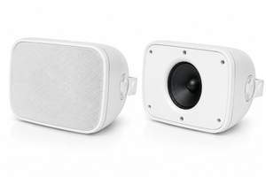 EC-650-WH-V2 / IPX66 Full Range Coaxial Driver Indoor/Outdoor Speaker - White (pair)