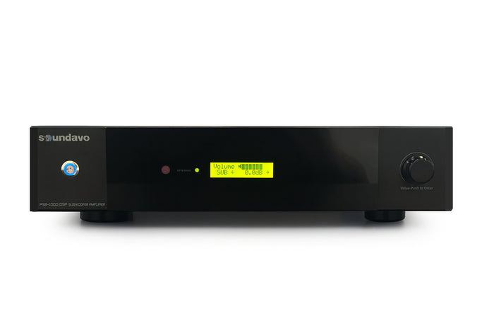 PSB-1000DSP (Version 2) Subwoofer Amplifier with RS-232 / IR Remote Control, Dual Sub Speaker Outputs