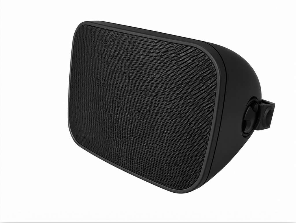 EC-650-BL-V2 / IPX66 Full Range Coaxial Driver Indoor/Outdoor Speaker - Black (Single)