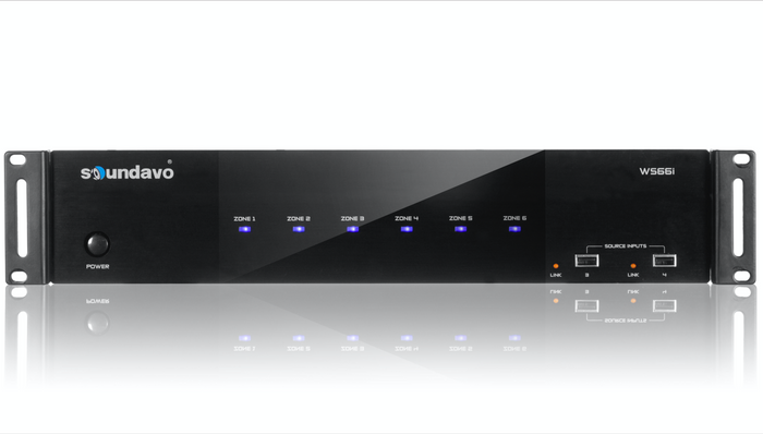 WS66i (AMP Only) Whole-Home Audio Distribution Network Controller Matrix with Streamer & App Control