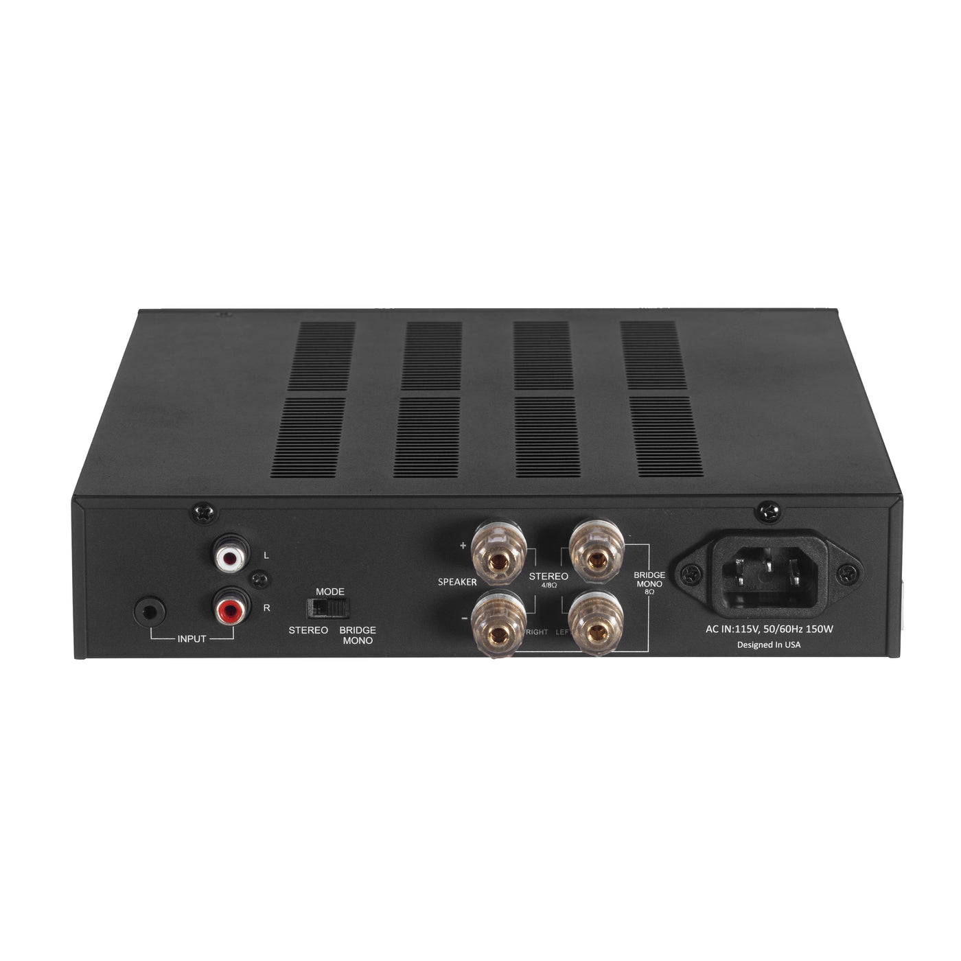CSA-60 Stereo Home Audio / Commercial Amplifier - 2 x 60W Stereo / 180 –  Soundavo