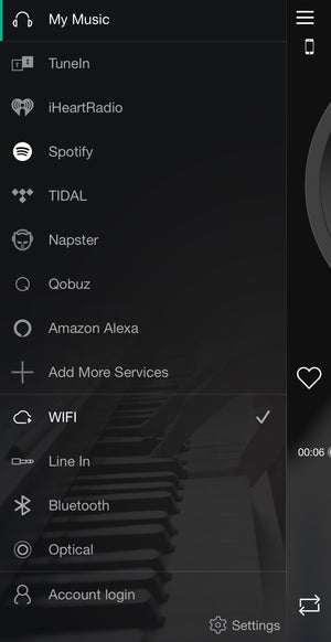(Outlet/Refurbished) NSA-250 WiFi Network Streaming Music Audio Amplifier