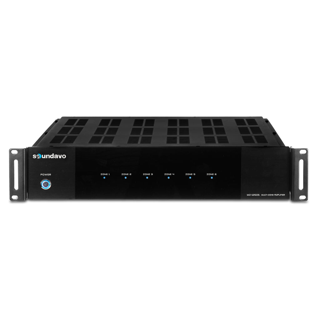 MZ-1250S Digital 12 Channel Power Amplifier with S/PDIF Input