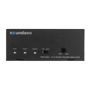 PSA-50H Single Channel 50W HI-Z 70/100V Audio Power Modular