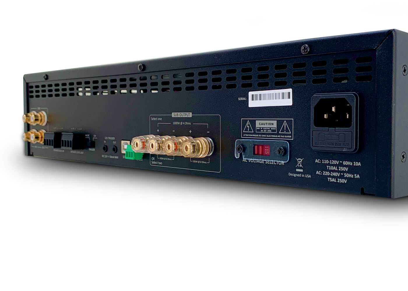 120v subwoofer best sale amplifier